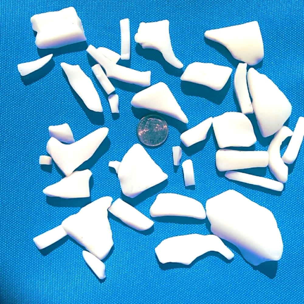 Milk Glass Sea Glass